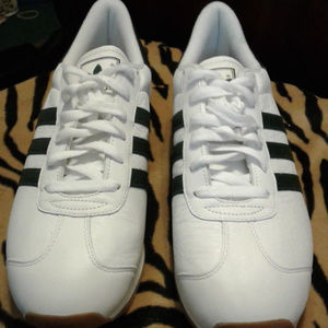 Vintage-White-amp-Black-Adidas-Sneakers